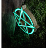 Lumineszierendes Pentagramm